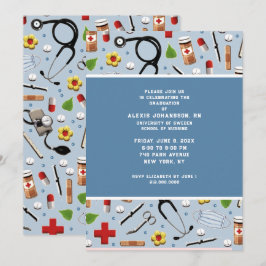 Convites Enfermeiros Festas de formatura