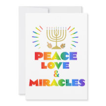 Engraçado amor pela paz e milagre Hanukkah