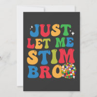 Engraçado Autista Consciência do Autismo Deixe-me