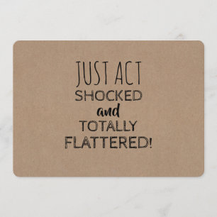 Convites Engraçado Bridesmaid ou Proposta de Madrinha de ca