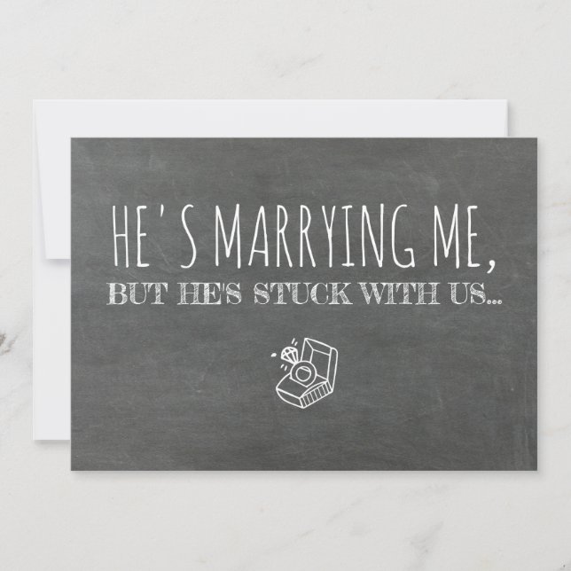 Convites Engraçado Bridesmaid / Proposta de Madrinha de cas (Frente)