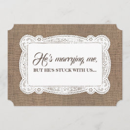 Convites Engraçado Bridesmaid / Proposta de Madrinha de cas