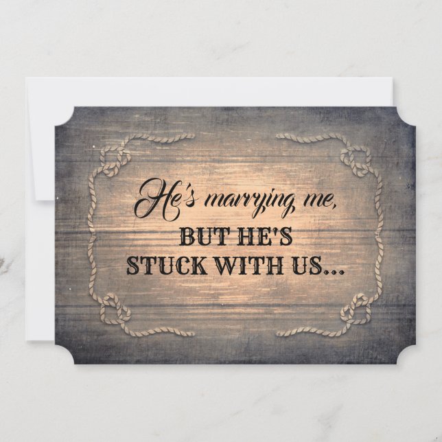 Convites Engraçado Bridesmaid / Proposta de Madrinha de cas (Frente)