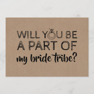 Convites Engraçado Bridesmaid / Proposta de Madrinha de cas