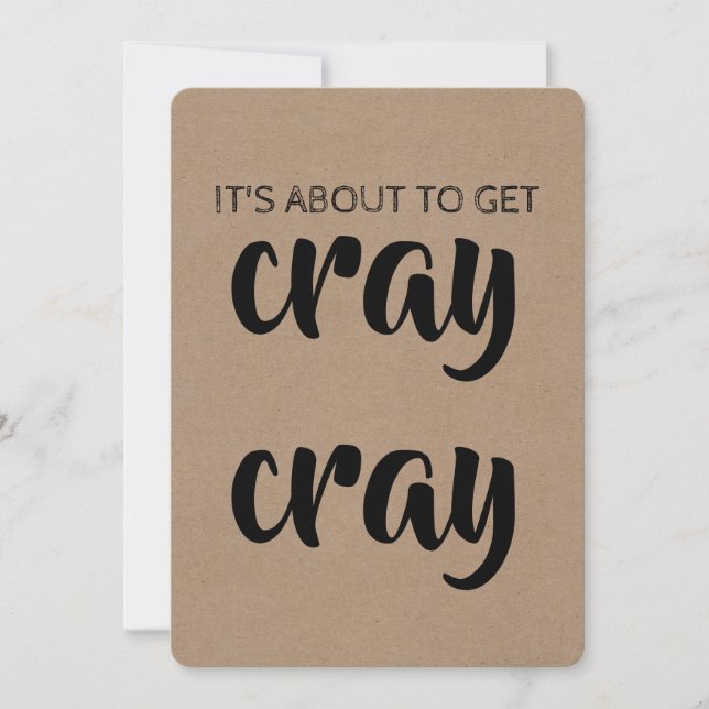 Convites Engraçado Bridesmaid / Proposta de Madrinha de cas (Frente)