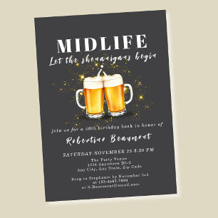 Convites Engraçado Crise da Meia-Vida Shenanigans 50º Anive