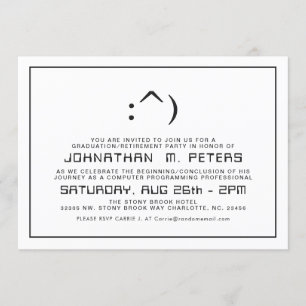 Convites Engraçado Enfrentar Mínimo Formando de Ciência da 