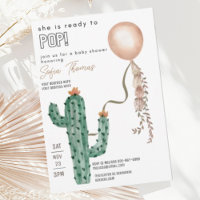 Engraçado Moderno Pronto para Pop Ballon Baby Show