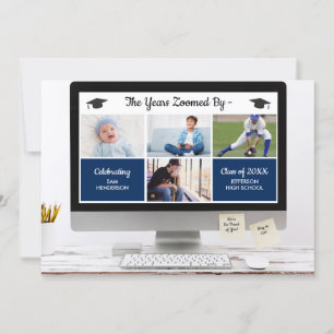 Convites Engraçado Os Anos Ampliados Pela Festa De Fotos De