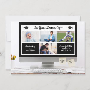 Convites Engraçado Os Anos Zoomados Pela Festa De Graduaç