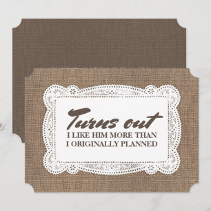 Convites Engraçado Russo Bridesmaid / Proposta de Madrinha 