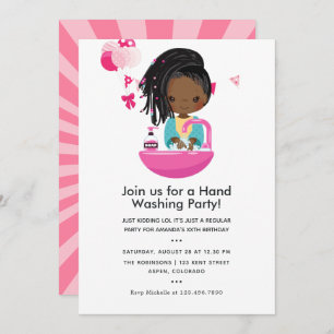 Convites Engraçado Vírus da Covid-19 da Corona temido Rapar