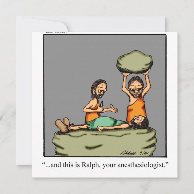 Convites Engraçados para Graduação Médica (Frente)