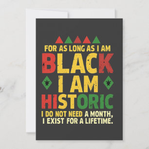 Convites Enquanto eu for negro, sou histórico