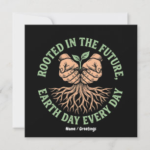 Convites Enraizados no Futuro Dia da Terra Todos os Dias Su