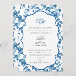 Convites Ensaio de Casamento Azul com Açúcar e Skydiver