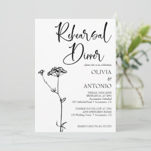 Convites Ensaio de Casamento Minimalista Moderno Simples