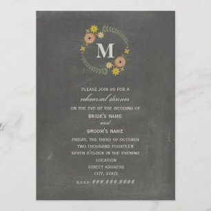 Convites Ensaio de queda do monograma de vento inspirado no