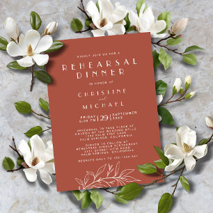 Convites Ensaio Formal De Casamento De Elegantes Florais Te