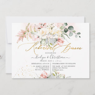 Convites Ensaio PixDezines H2 Blush Alabaster Rosas