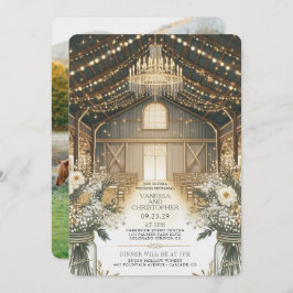 Convites Ensaio Rustic Elegance Wedding