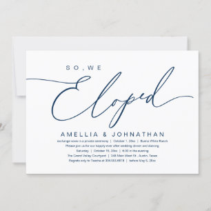 Convites Então, Nós Elogiamos, Partido Romântico de Elopeme