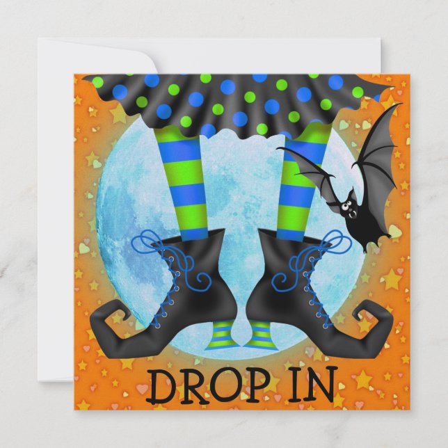 Convites Entrada do Halloween - SRF (Frente)