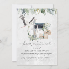 Convites Entrega de Armazenamento | Chá de fraldas Virtual 