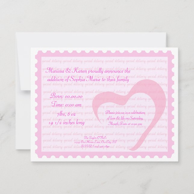 Convites Entrega especial (Frente)