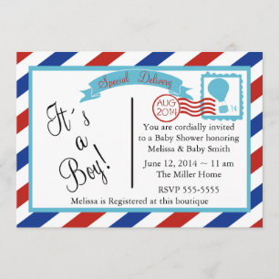 Convites Entrega-Menino especial