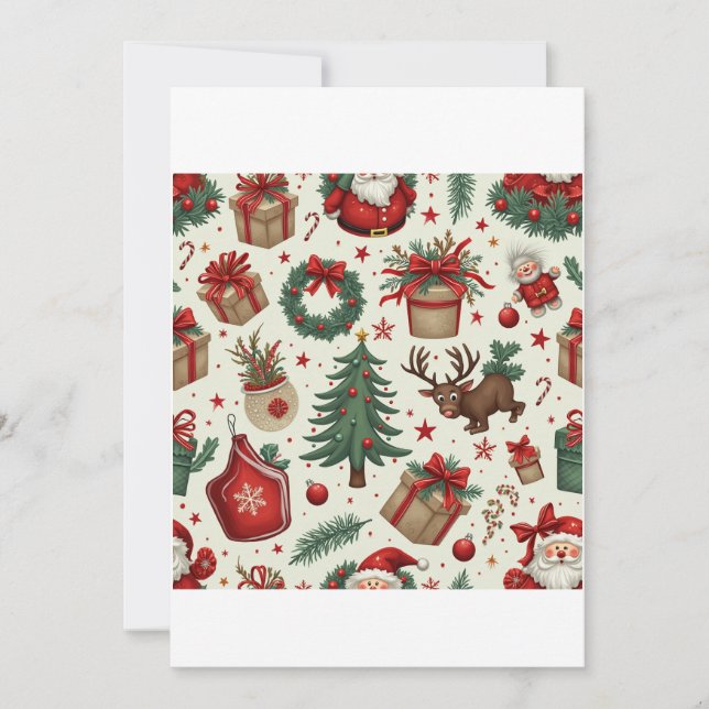 Convites envelope de natal (Frente)