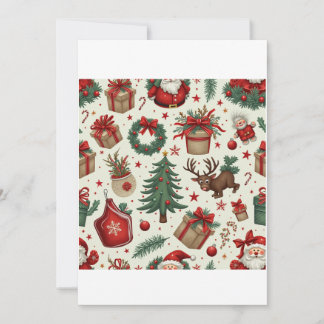 Convites envelope de natal