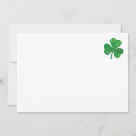 Convites Envelopes do Dia de São Patrício – Verde Sorte do 