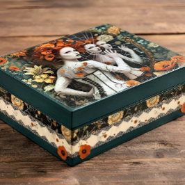 Convites Ephemera Sheet - Dark Gothic Woman