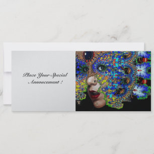 Convites EPHEMERAL doce 16 mascarada de prata