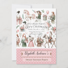 Convites Equestrian Birthday