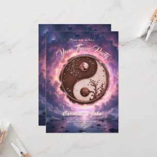 Convites Equilíbrio ao Luar – Yin Yang da Luz Eterna.