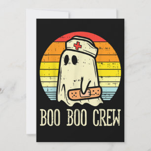 Convites Equipe Boo Boo Enfermeira Halloween Para Enfermeir