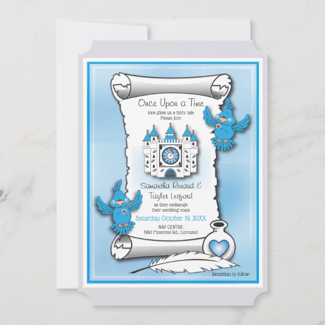 Convites Era uma vez (Frente)