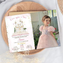 Convites Era Uma Vez Princesa 5º Festa Foto