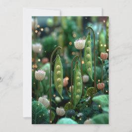 Convites Ervilha no Pod | Cozy Peas