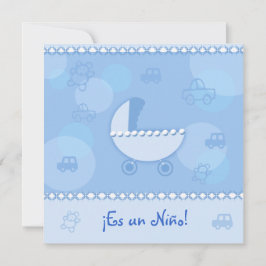 Convites Es un Niño 01 - Invitación