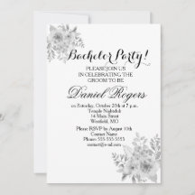 Escala de cinzas de Convidados de Festas de Soltei