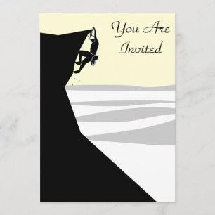 Convites Escalador de Rock 1