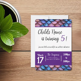 Convites Escamas de Sereia