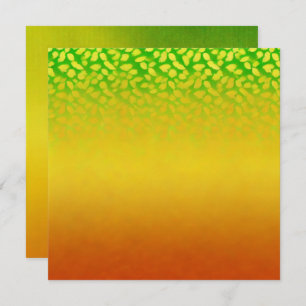 Convites Escrapbook de Ombre de Folhas Automáticas Imprimív