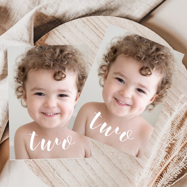 Convites Escrita Fotográfica do segundo aniversário da Bela (Criador carregado)