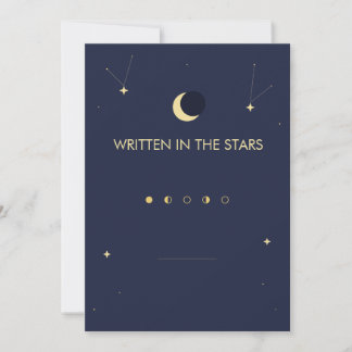 Convites Escrito nas Estrelas