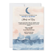 Escrito nas estrelas marinho azul da meia-noite