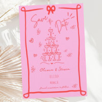 Escrivora de Arco Desenhado à Mão Whimsical Salve 